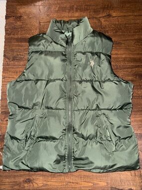 US Polo Assn. Full Zip Puffer Vest Ski Active